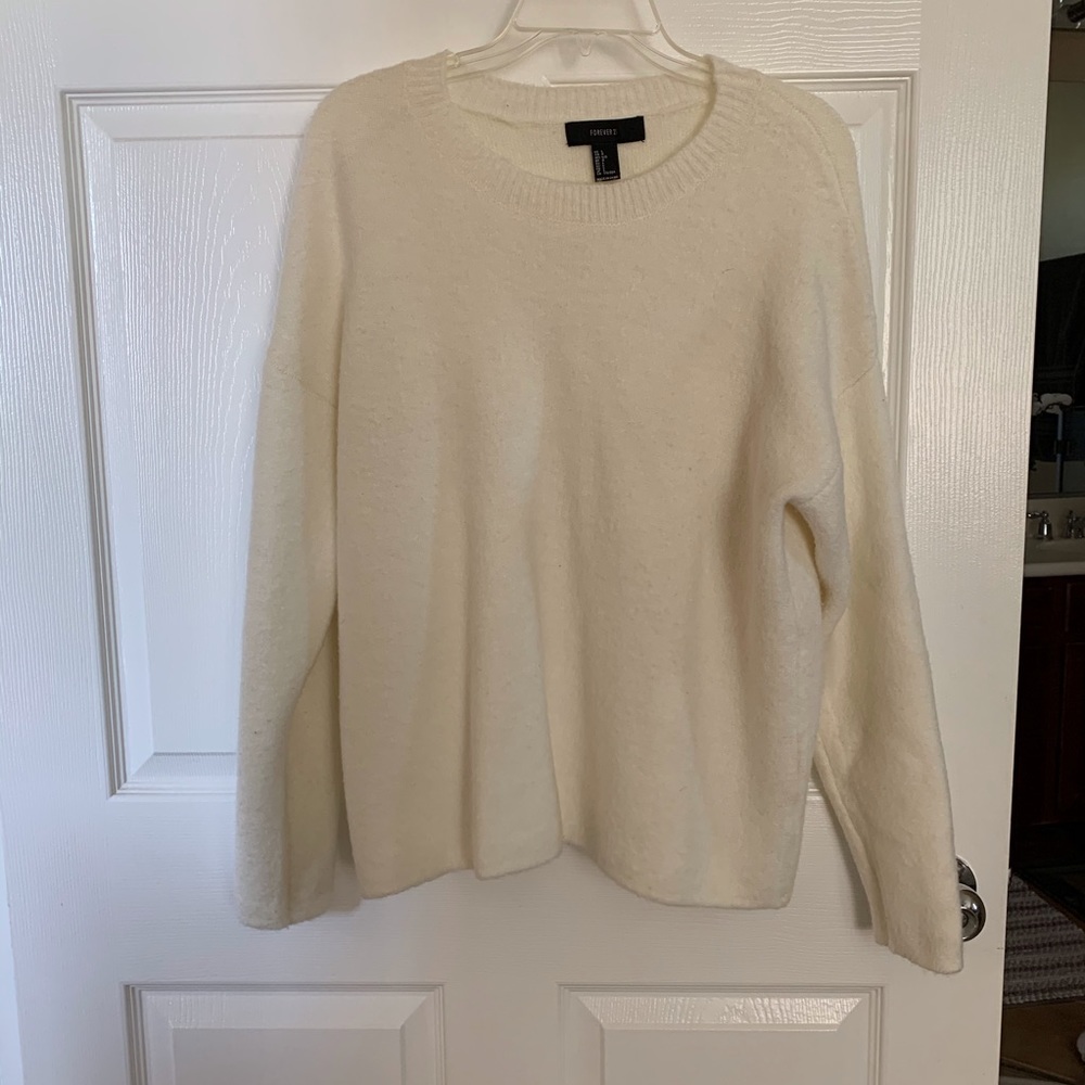 White sweater
